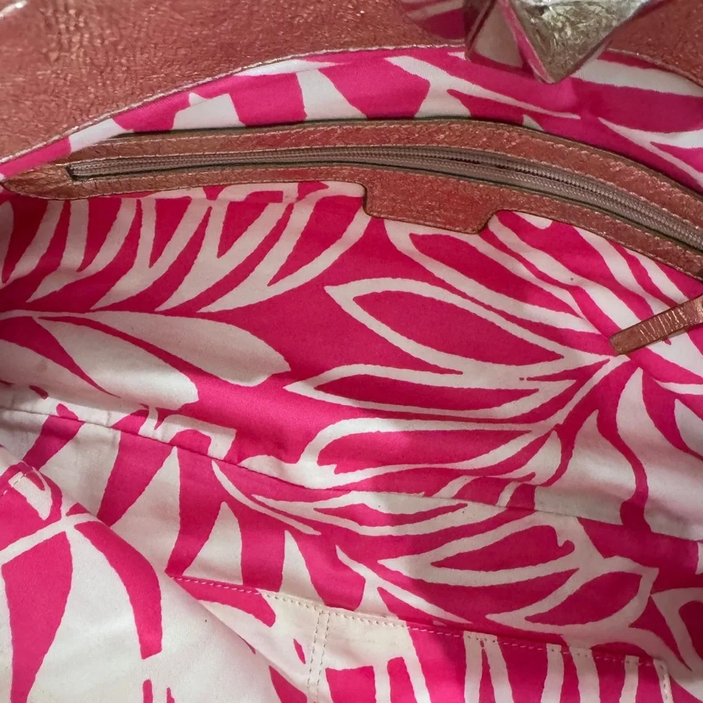Kate Spade Amelia Jeweled Shoulder Bag raffia version with removable chain strap - Picture 5 of 6